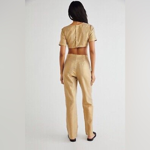 Jen’s Pirate Booty Gold Jumsuit - Picture 3 of 5